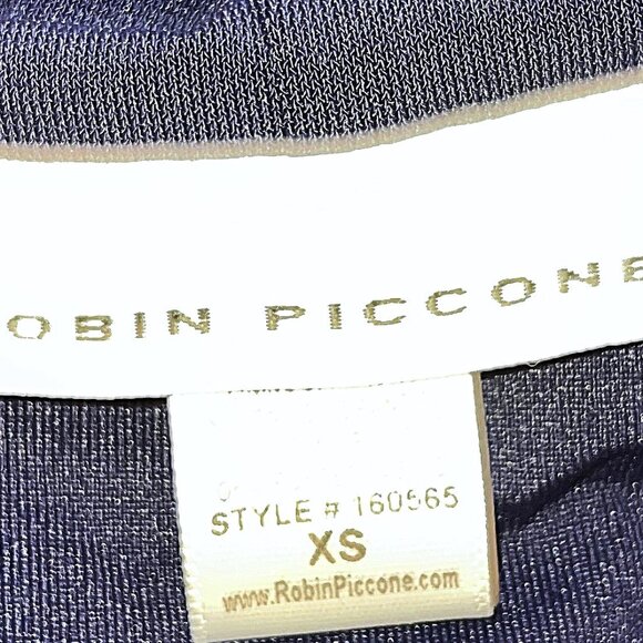 NWT ROBIN PICCONE Sz XS “Sophia” Crochet Bikini Bottoms INDIGO Blue Style 160565 - Picture 6 of 6